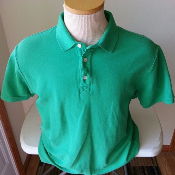 Bonobos green short sleeve polo - mens medium - Picture 1 of 4
